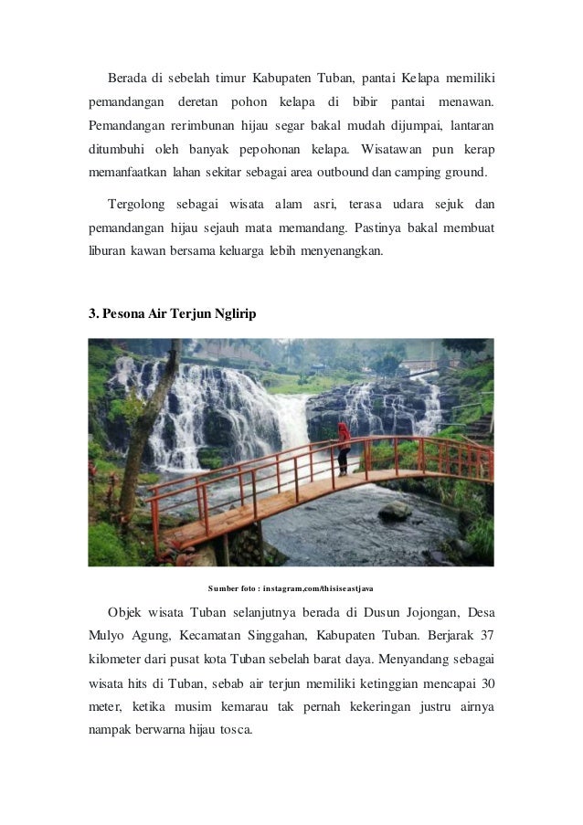 Kumpulan Objek Wisata Tuban