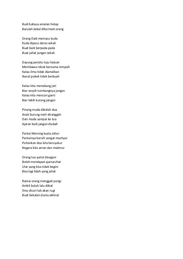 Kumpulan Pantun By Ririnrosalinda Abdinegara