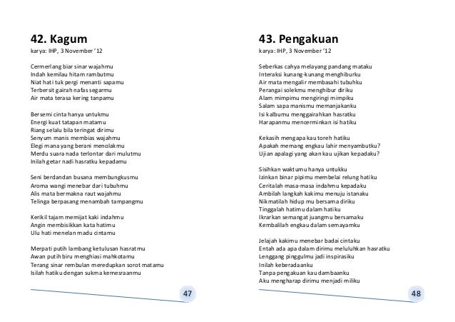 Kumpulan puisi kacamata