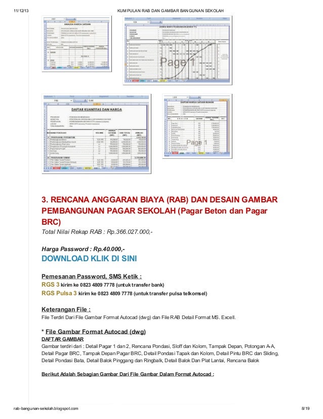 Kumpulan Rab Dan Gambar Bangunan Sekolah Di Blog Httprabbangunansekolahcom