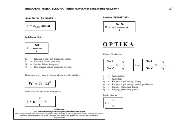 Rumus Energi Yang Tersimpan Dalam Induktor Edukasi Lif Co Id