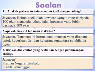 Geografi Tingkatan 3 Bab 11 Kegiatan Ekonomi Utama
