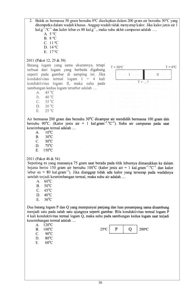 Kumpulan Soal Soal Un Fisika