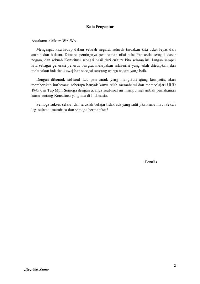 Kumpulan soal lcc uud 1945