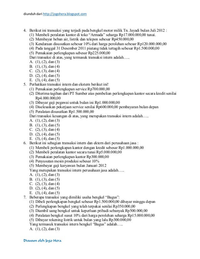 Kumpulan Soal Un Ekonomi Sma Persiapan Un Ekonomi Sma Tahun 2015