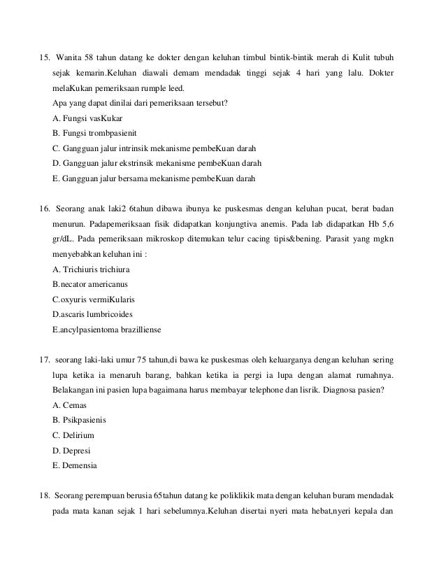 Kumpulan Soal Pilihan Ganda Steven Jonson Akper Pemda Muna