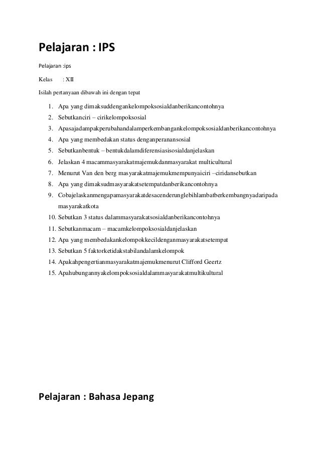 Ketahui Soal Ekonomi Kelas 11 Tentang Pajak, Viral!