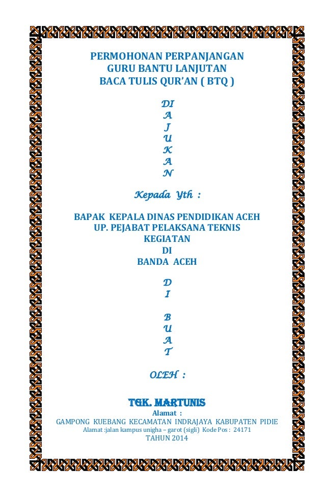 32+ Contoh Surat Lamaran Kerja Guru Al Azhar Kumpulan