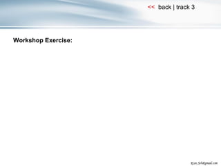 Workshop Exercise: 