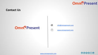 www.omnepresent.com
Contact Us
info@omnepresent.com
www.omnepresent.com
 