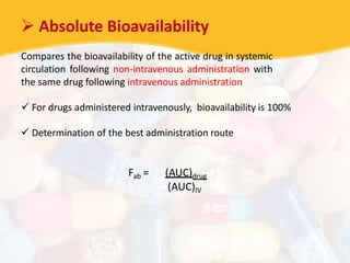 kunalseminar-bioavailabilityandbioequivalence-130618125726-phpapp01 (1 ...