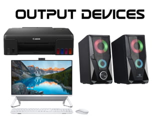 OUTPUT DEVICES
 