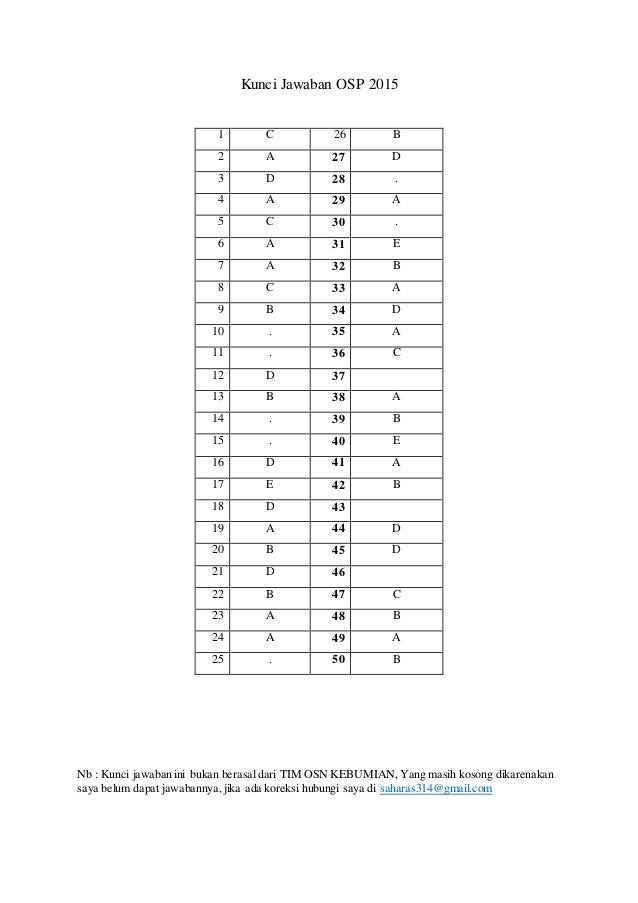 Kunci jawaban osk astronomi 2019