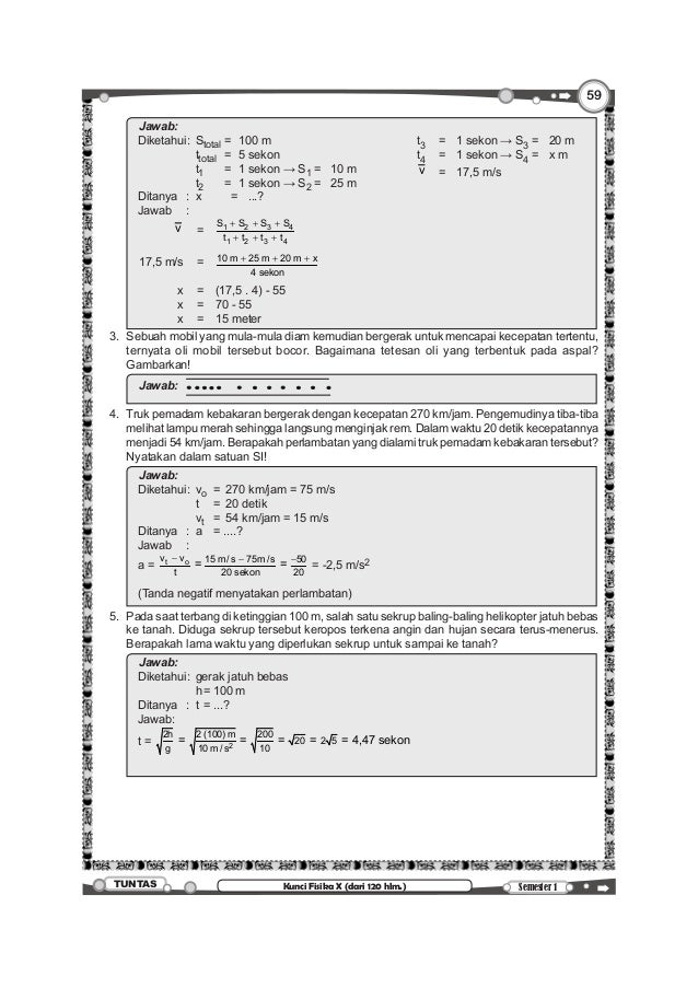 Kunci Dan Soal Fisika 10 1