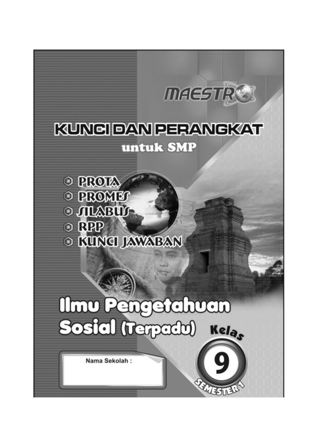 Kunci jawaban ips kelas 9 semester 1