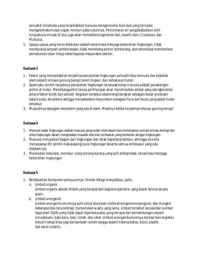 Kunci Jawaban Biologi Sma X