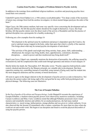 Kundalini and-the-paranormal proceed-with-caution-by-paul-pond | PDF
