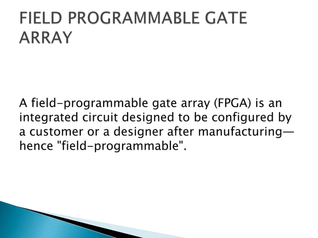 PROGRAMMABLE LOGIC DEVICES PATR 2 OF 2 | PPT
