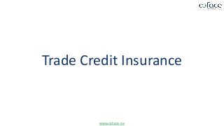 Trade Credit Insurance
www.coface.se
 