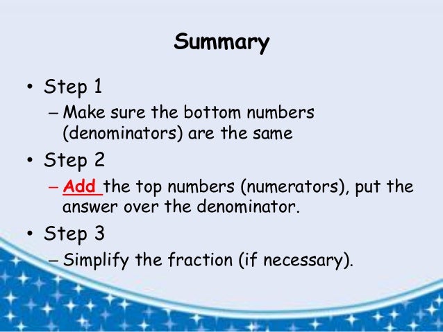 Kungfu Math P4 Slide8 (Addition Fraction)Pdf