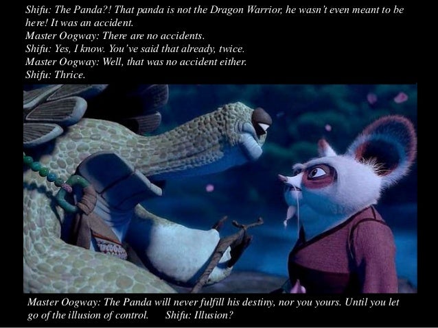 Master Shifu Quotes Kung Fu Panda / The universe has a very important