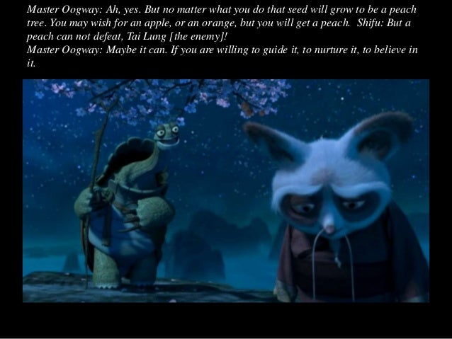 Kungfu panda philosophy