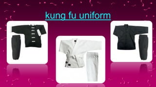 kung fu uniform

 