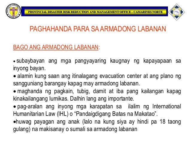 paghahanda sa kalamidad Ang anumang klase ng kalamidad ay maaaring umatake kahit kailan ang iba't ibang kalamidad na ating nararanasan sa paligid dulot ng kalikasan ay ang pagbaha, landslide o pagguho, lindol. paghahanda sa kalamidad Ang anumang klase ng kalamidad ay maaaring umatake kahit kailan ang iba't ibang kalamidad na ating nararanasan sa paligid dulot ng kalikasan ay ang pagbaha, landslide o pagguho, lindol.