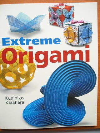 Kunihiko kasahara   extreme origami