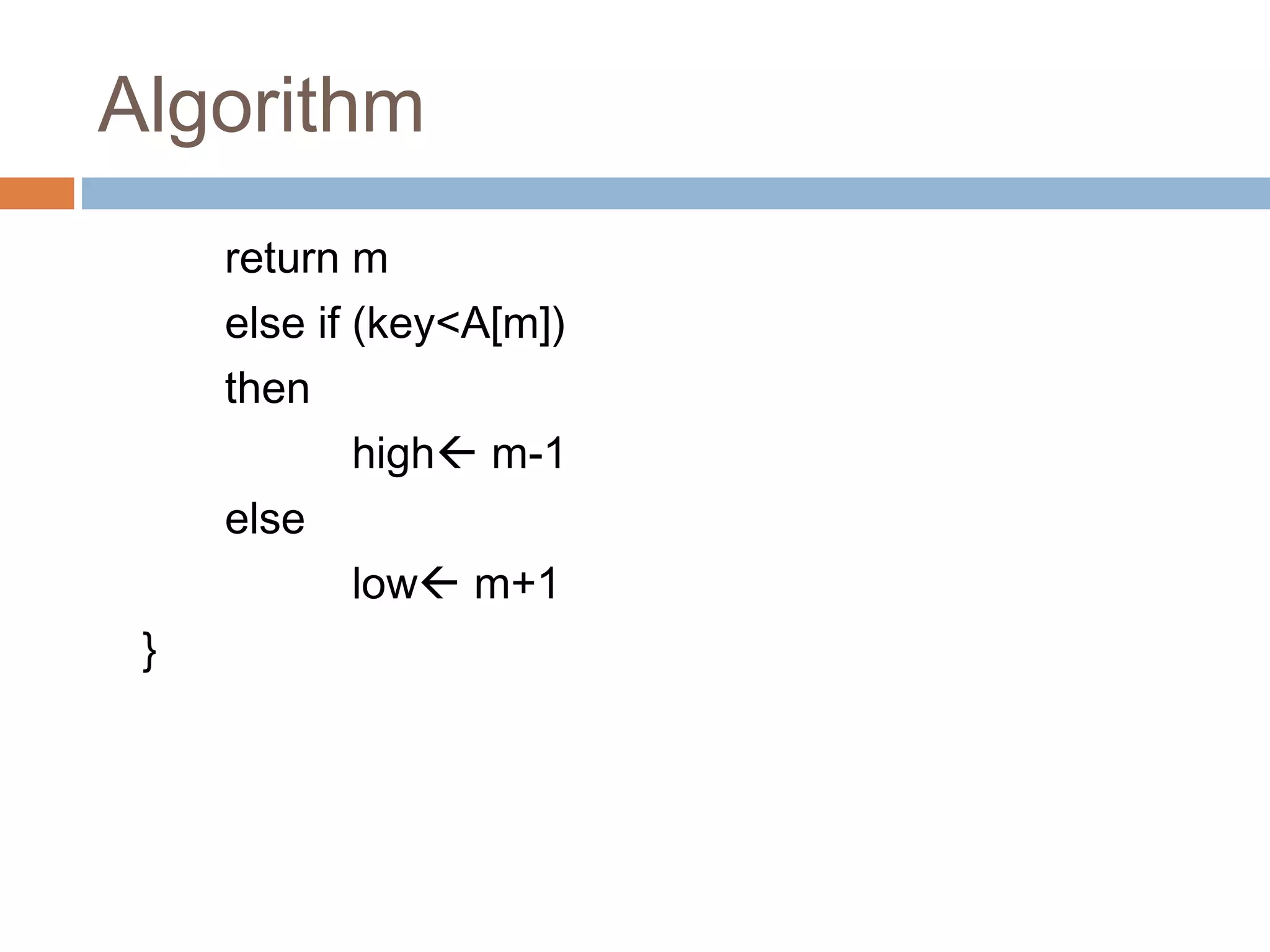 Binary Search | PPT