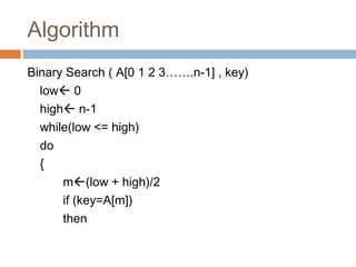 Binary Search | PPT