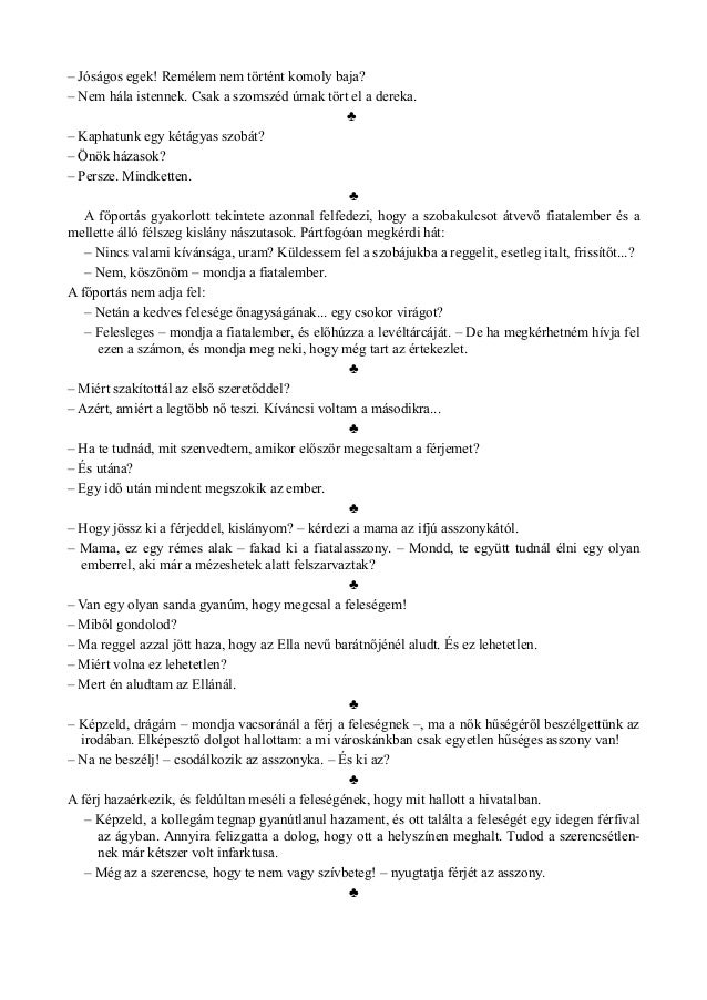 Mellékhatások a randevú házas férfi
