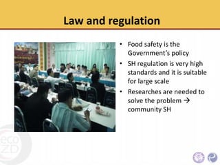 An Integrative approach to sanitary and disease prevention for small scale poultry slaughterhouses in Thailand and Vietnam