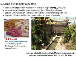 Ecosystem approaches for a better management of Toxoplasmosis in Yunnan Province, China