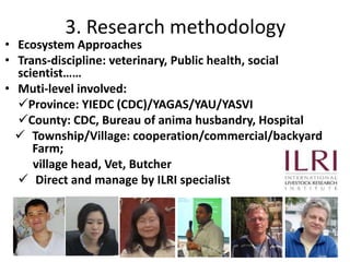 Ecosystem approaches for a better management of Toxoplasmosis in Yunnan Province, China