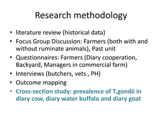 Ecosystem approaches for a better management of Toxoplasmosis in Yunnan Province, China