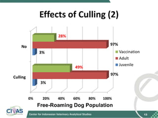 Recommendations for improving vaccination coverage in the Bali dog population