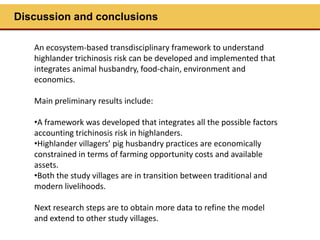 Assessing highlander zoonoses risk associated with livestock production