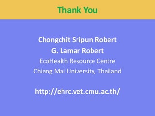 Transdisciplinary communication: Impacts on heath and vulnerability of Highland ethnic communities in Thailand
