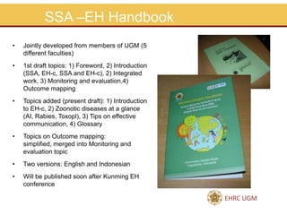 The student adoption of EcoHealth concept through student study-service activities in Universitas Gadjah Mada