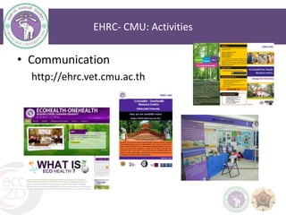 Building ecoHealth capacity in the South East Asia region through resource centres in Thailand and Indonesia