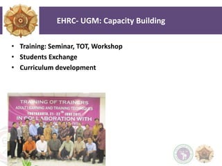 Building ecoHealth capacity in the South East Asia region through resource centres in Thailand and Indonesia