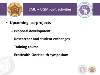 Building ecoHealth capacity in the South East Asia region through resource centres in Thailand and Indonesia