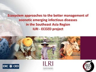 Building ecoHealth capacity in the South East Asia region through resource centres in Thailand and Indonesia