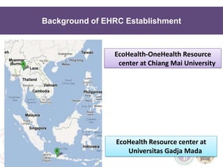 Building ecoHealth capacity in the South East Asia region through resource centres in Thailand and Indonesia