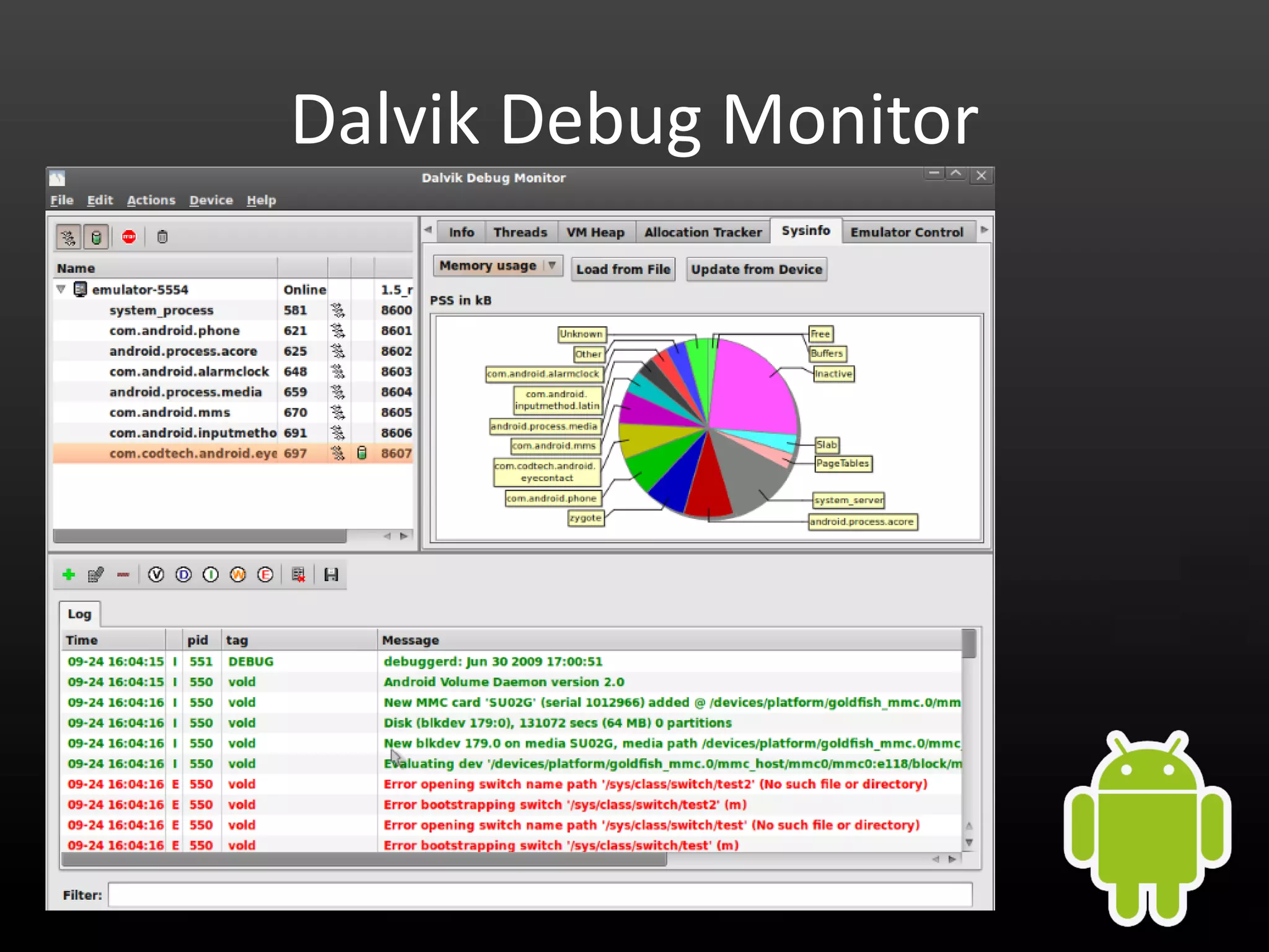 Dalvik Debug Monitor 