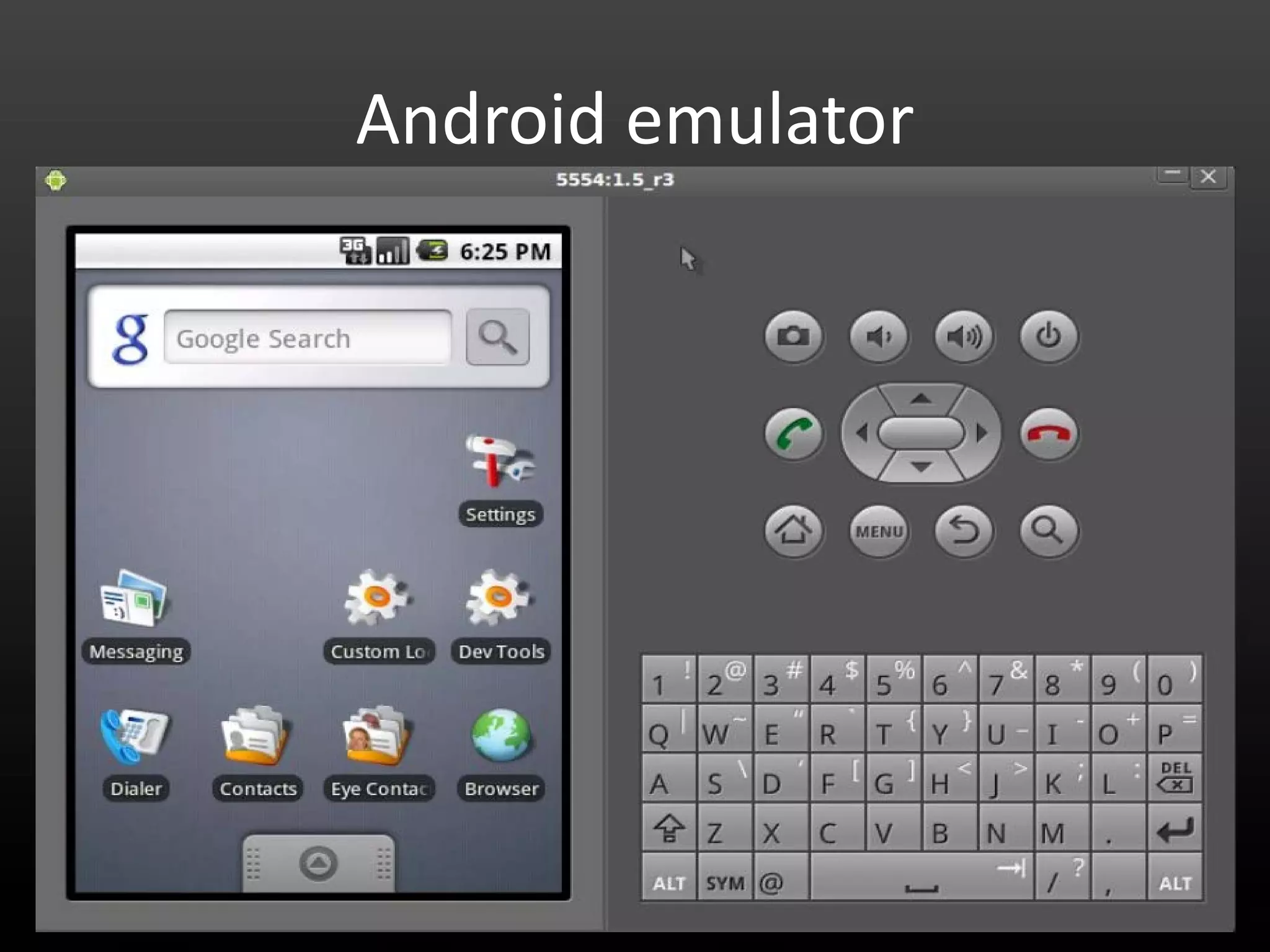 Android emulator 