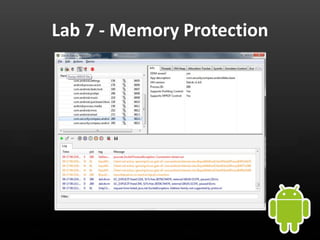 Lab 7 - Memory Protection
 