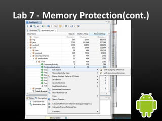 Lab 7 - Memory Protection(cont.)
 