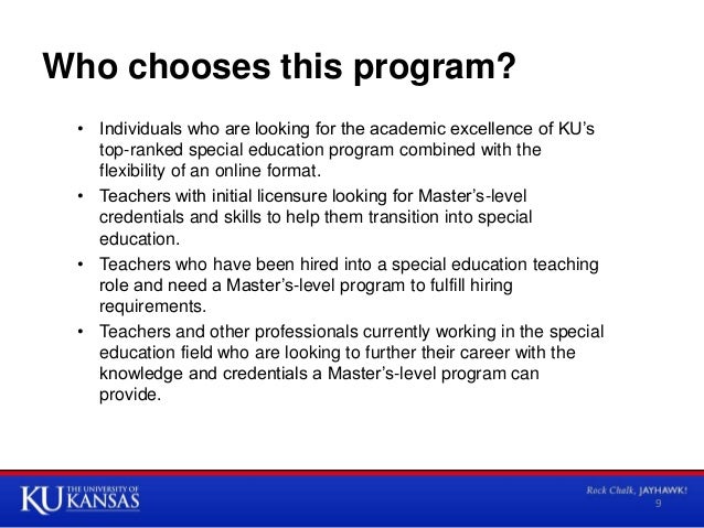 online special education masters programs